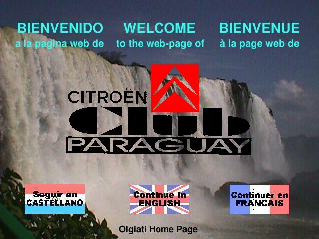 Home page of CCPy(Citroen Club Paraguay)